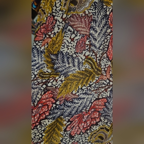 VERB By Pallavi Singhee Follow Multi Color Viscose Georgette PrintedTunic.Size M - Picture 7 of 16